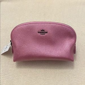 Coach small cosmetic case